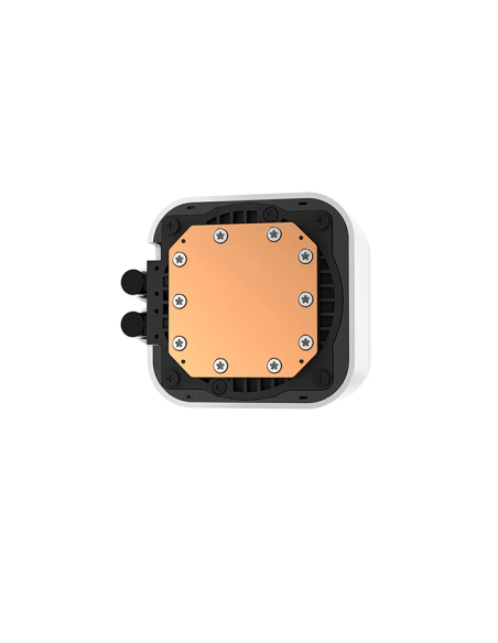 DEEPCOOL RAFF. LIQUIDO LQ240 ARGB BIANCO DISPLAY