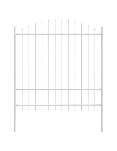 Recinzione per Giardino 7 pcs Bianco 170 x 215 cm