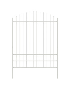 Recinzione per Giardino 7 pcs Bianco 170 x 225 cm 2