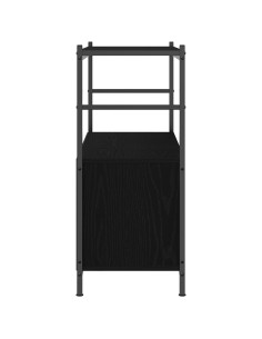 Libreria Rovere nero 80 x 30 x 78.5 cm Legno multistrato 2