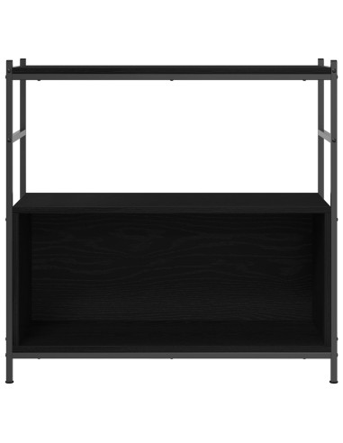 Libreria Rovere nero 80 x 30 x 78.5 cm Legno multistrato