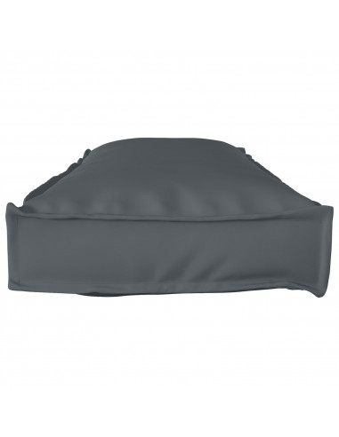 Cuscino per Panchina  Antracite 120x40x8 cm Tessuto Oxford