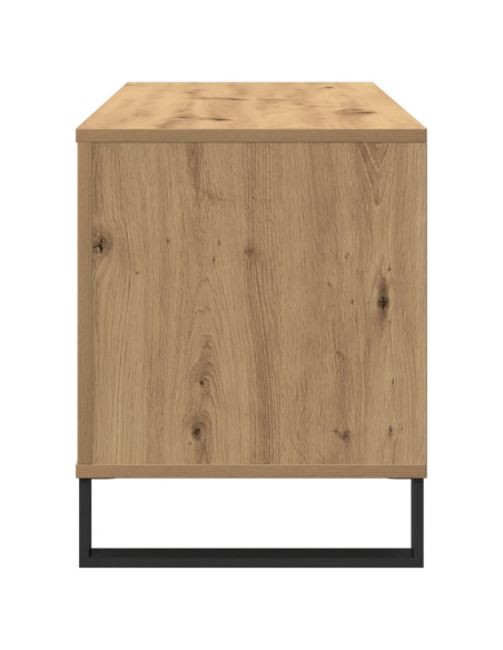 Mobile per dischi in legno vecchio 100x38x48 cm in legno ingegnerizzato