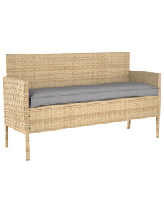 Set di Cuscini per Pallet 2 pcs Grigio 150 x 40 x 8 cm 2