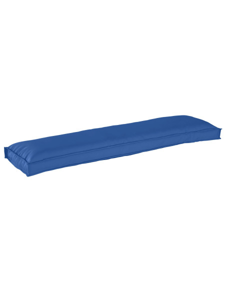 Cuscino da Esterno  Blu Reale Poliestere 150 cm x 40 cm x 8 cm