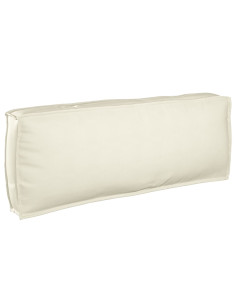 Set di Cuscini per Pallet 2 pcs Crema Tessuto Oxford 2