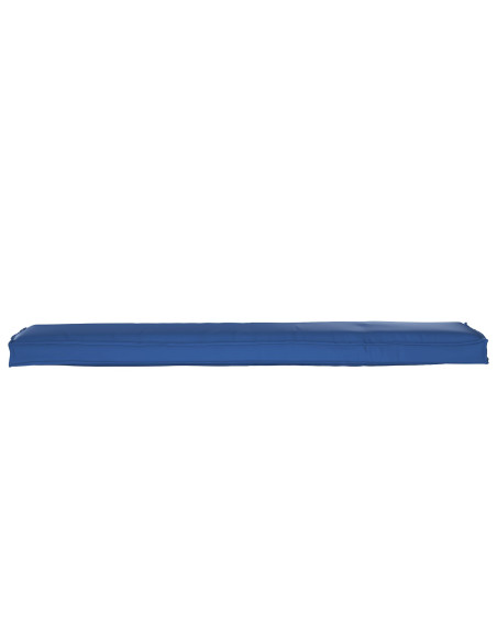 Cuscino da esterno  Set di 2 Blu Royal Poliestere Standard