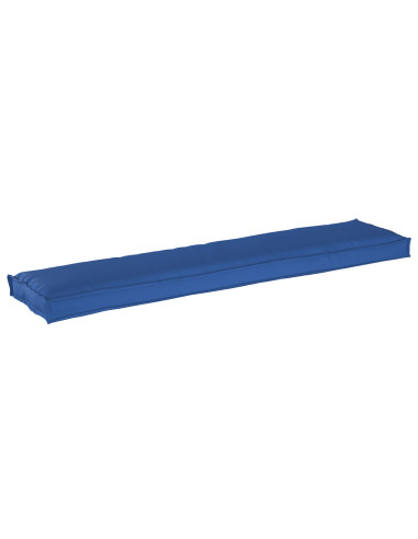 Set di Cuscini per Pallet 2 pcs Blu Reale 180 x 40 x 8 cm