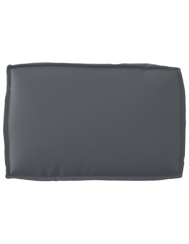 Cuscino Antracite 60 x 40 x 12 cm Tessuto Oxford