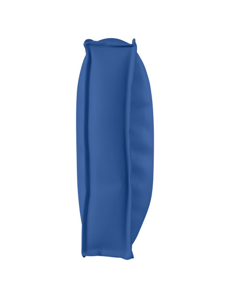 Cuscino per Palette/Schienale  Blu Reale 120x60x12 cm Tessuto Oxford