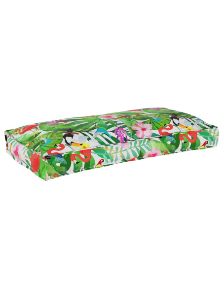 Cuscino per pallet  per seduta/schienale Giungla tropicale 120x60x12 cm Fabbricato in Oxford