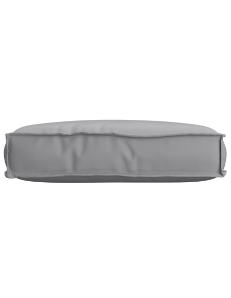 Cuscino per pallet  per seduta grigio 60x40x8 cm in tessuto Oxford