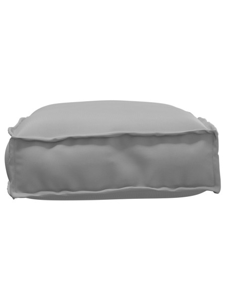 Cuscino per pallet  per seduta grigio 60x40x8 cm in tessuto Oxford