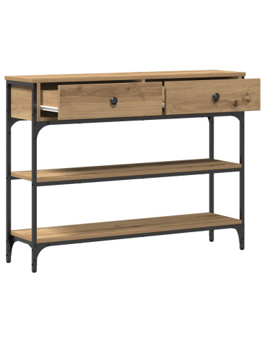 Tavolo consolle Rovere artigianale 72.5 x 25 x 75 cm