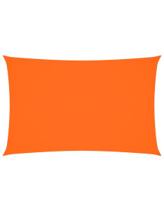 Parasole a Vela Oxford Rettangolare 4x7 m Arancione 2