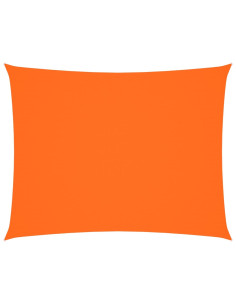 Parasole a Vela Oxford Rettangolare 3x4 m Arancione 2