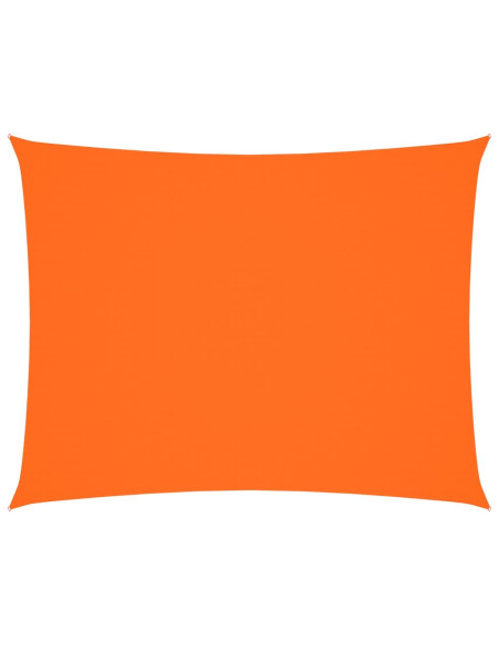 Parasole a Vela Oxford Rettangolare 3x4 m Arancione