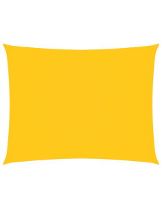 Parasole a Vela Oxford Rettangolare 3,5x5 m Gialla 2