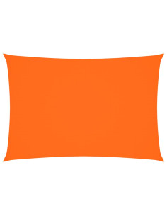 Parasole a Vela Oxford Rettangolare 3x5 m Arancione 2