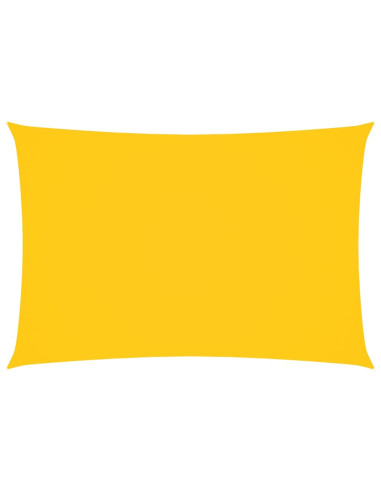 Parasole a Vela Oxford Rettangolare 3x5 m Gialla
