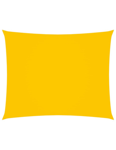 Parasole a Vela Oxford Rettangolare 3x4 m Gialla