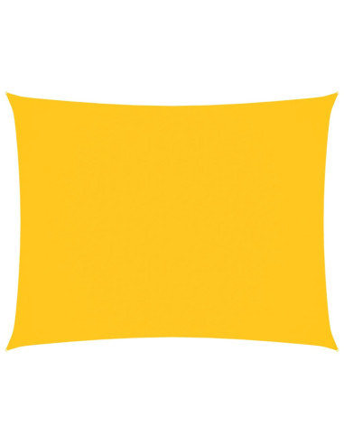 Parasole a Vela Oxford Rettangolare 2x3,5 m Gialla