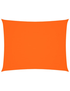 Parasole a Vela Oxford Rettangolare 4x5 m Arancione 2