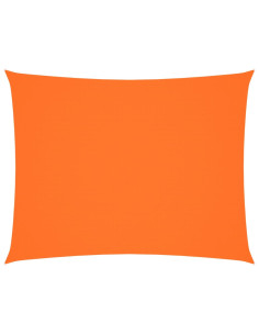 Parasole a Vela Oxford Rettangolare 3x4,5 m Arancione 2