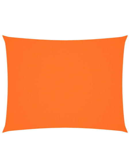 Parasole a Vela Oxford Rettangolare 3x4,5 m Arancione