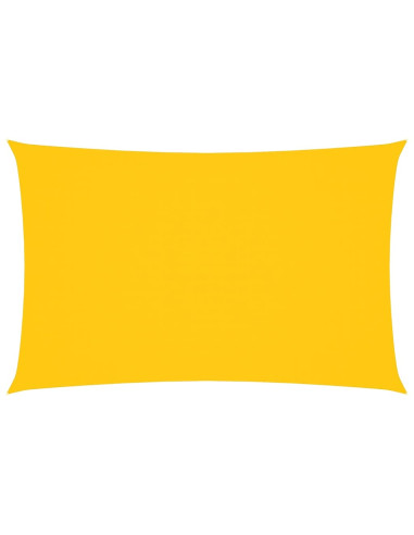 Parasole a Vela Oxford Rettangolare 2,5x5 m Giallo