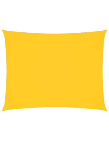 Parasole a Vela Oxford Rettangolare 3x4,5 m Gialla