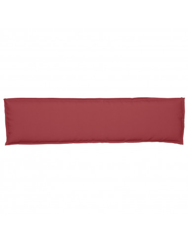 Cuscino da esterno  Rosso Borgogna Poliestere 150cm x 40cm x 7cm