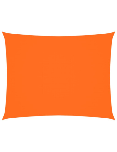 Parasole a Vela Oxford Rettangolare 2,5x3,5 m Arancione