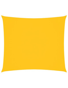 Parasole a Vela Oxford Rettangolare 2x2,5 m Giallo 2