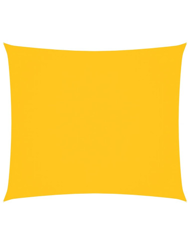 Parasole a Vela Oxford Rettangolare 2x2,5 m Giallo