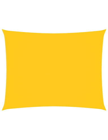 Parasole a Vela Oxford Rettangolare 2,5x3,5 m Gialla