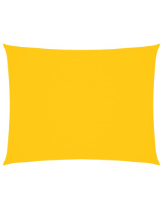 Parasole a Vela Oxford Rettangolare 6x8 m Giallo 2