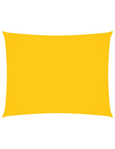 Parasole a Vela Oxford Rettangolare 6x8 m Giallo