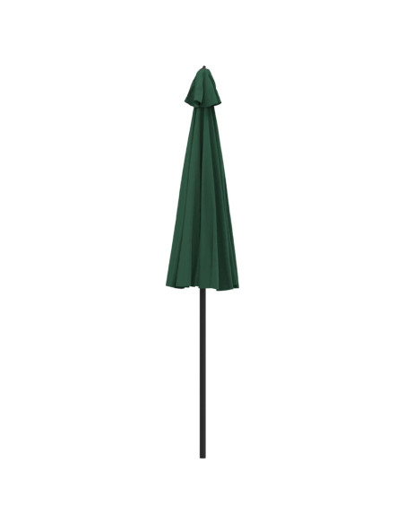 Ombrellone da Esterni con Palo in Alluminio 270 cm Verde