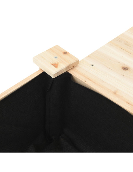 Piantana da Giardino  con Ripiani 111x37x76 cm in Legno Massello di Pino