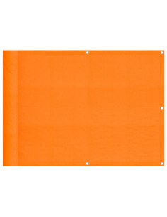 Paravento da Balcone Arancione 75x1000cm 100% Poliestere Oxford 2