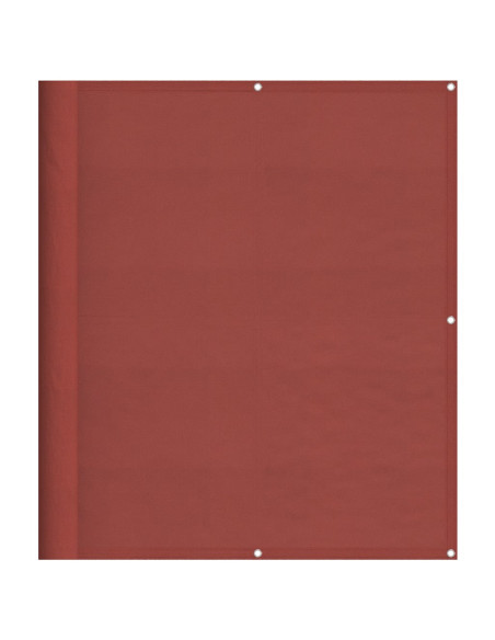 Paravento Balcone Terracotta 120x800 cm 100% Poliestere Oxford