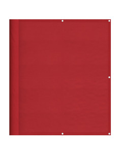 Paravento da Balcone Rosso 120x1000 cm 100% Poliestere Oxford 2