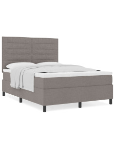 Letto a molle con materasso Talpa 140 x 200 cm Tessuto 2