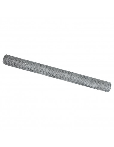 Recinzione Esagonale 1.5x10 m in Acciaio Zincato