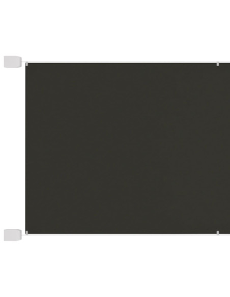 Paravento Verticale Antracite 180x270 cm Tessuto Oxford