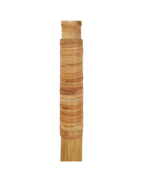Ombrello Tiki con Baldacchino a Foglia di Banana 150 cm Bambù