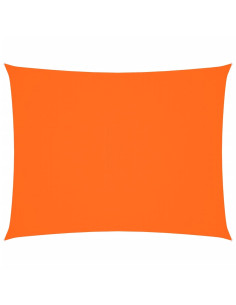 Parasole a Vela Oxford Rettangolare 2,5x4 m Arancione 2