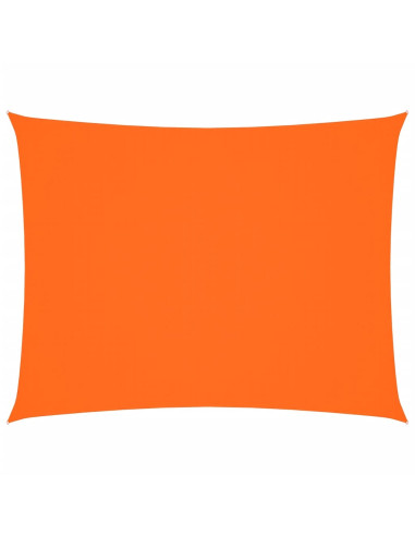 Parasole a Vela Oxford Rettangolare 2,5x4 m Arancione
