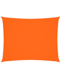 Parasole a Vela Oxford Rettangolare 5x6 m Arancione 2